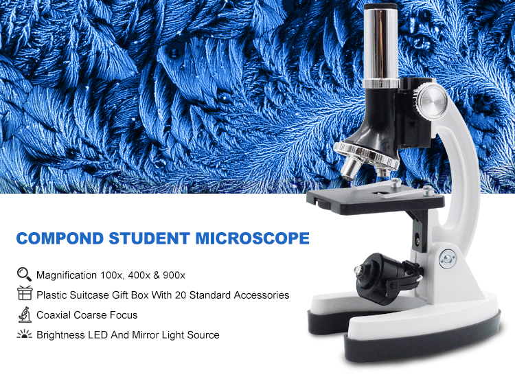 Biological Metal Microscope gift set