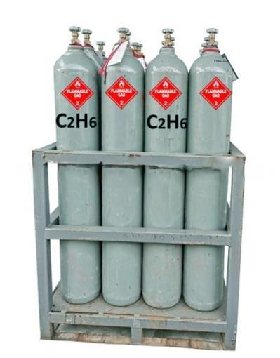 Hot Sale High Purity Refrigerant Gas R170 Ethane C2h6 Gas