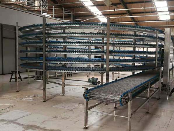 Wire Mesh Belt Used on Cooling or Freezing Conveyors and Spiral Towers