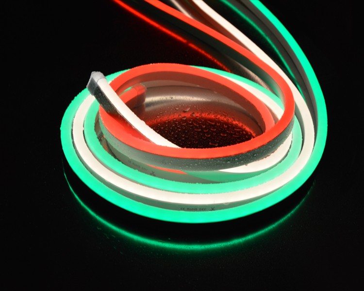 220V RGB Christmas Holiday led neon flex rope light