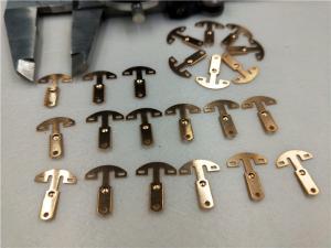 China High Precision Punch Press Dies?, Progressive Die Components?Copper / Brass Alloy Terminal Pin Parts on sale 