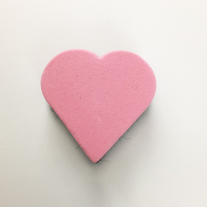Heart Shape EVA Magnetic Whiteboard Eraser
