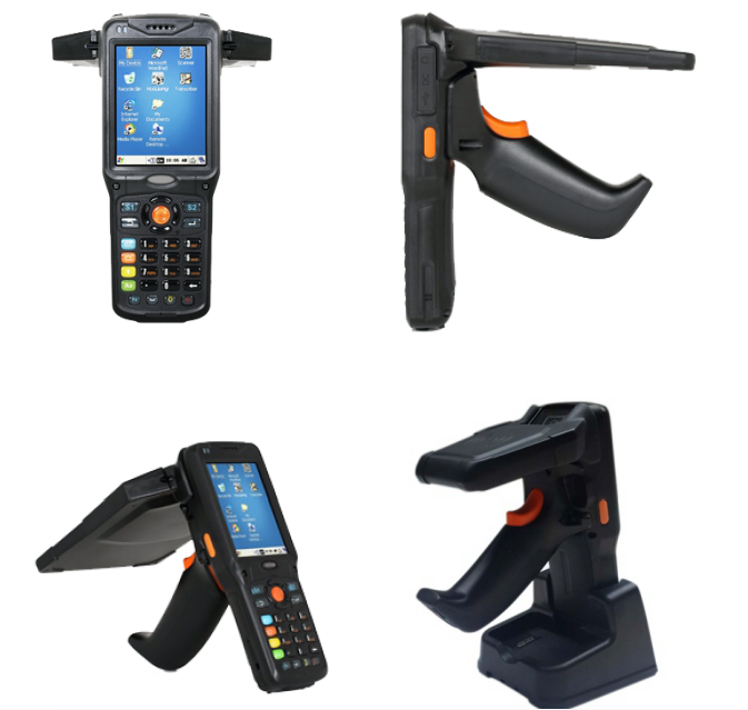 UHF Wireless Passive Portable ZKHY new product Long Range Handheld RFID Reader
