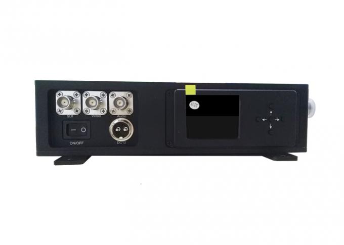 Rugged Mobile COFDM Video Transmitter 10-15km Long Range HD 20W For Vehicle 1