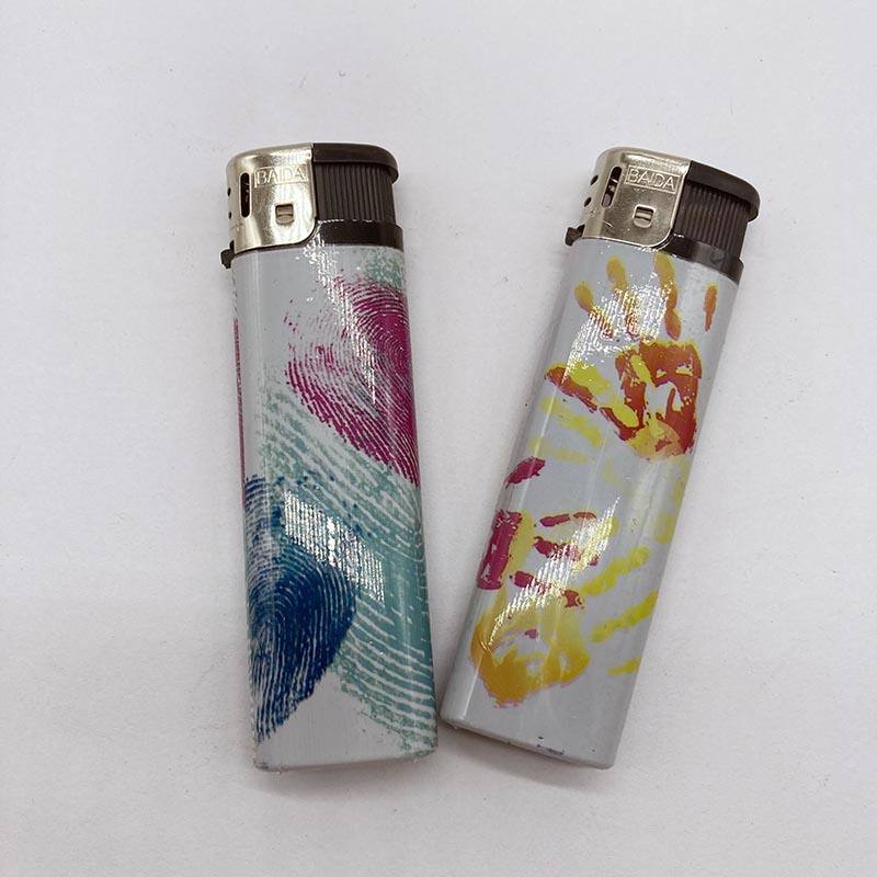 Dongyi Custom Pattern Butane Torch Cigarette Electric Lighter