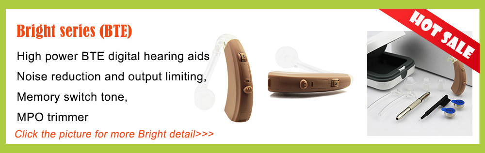 Super power digital BTE hearing aids for severe and profound hearing loss