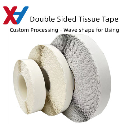 Wave Edge Zipper Double Sided Tape