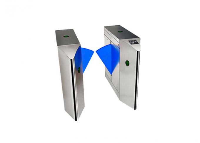 Electric Security Flap Barrier Gate Turnstile Entrance Gates With CE Certification 1