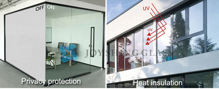 PDLC smart film: Protect privacy and protect against UV rays