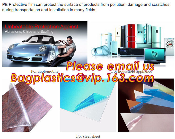 carpet protective film, PE film for window glass safety, mirror safety protective film, PE Plastic Protective Film in Ro 32