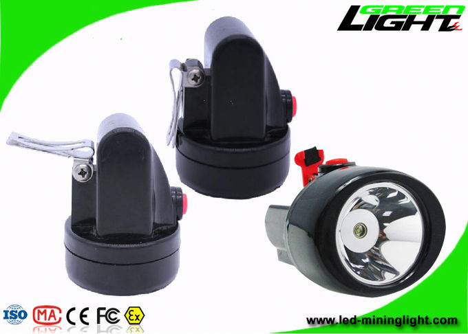 Li - Ion Battery Rechargeable LED Headlamp , 3.7V Cordless Mining Cap Lamps