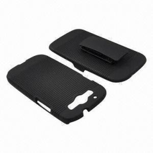 China Snap-on Holster Combo for Samsung Galaxy s3, with Belt Clip and Rotated Kickstand/Many Colors on sale 