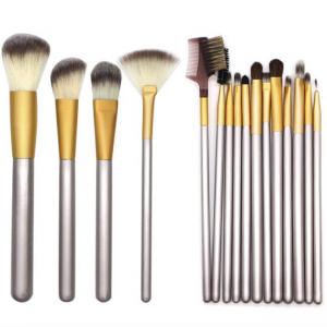 China 18pcs Synthetic Makeup Brushes Set , Eyeshadow And Brush Set on sale 