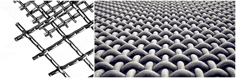 crimped wire mesh type