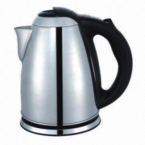 China 1.5L 201 Stainless Steel Electric Kettle, Easy to Use and Clean on sale 