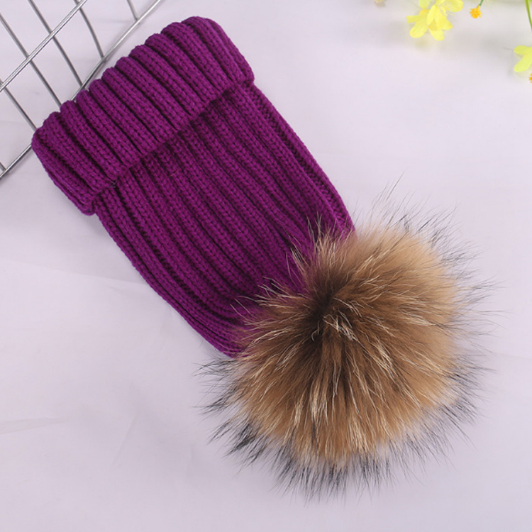 custom womans wool top hats women's winter cap knitted beanie hats
