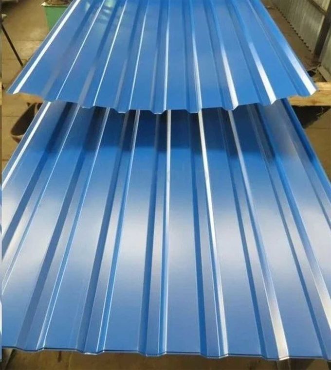 Blue ral Color Coated Galvanized Steel Roof Sheet PPGI manufacturer