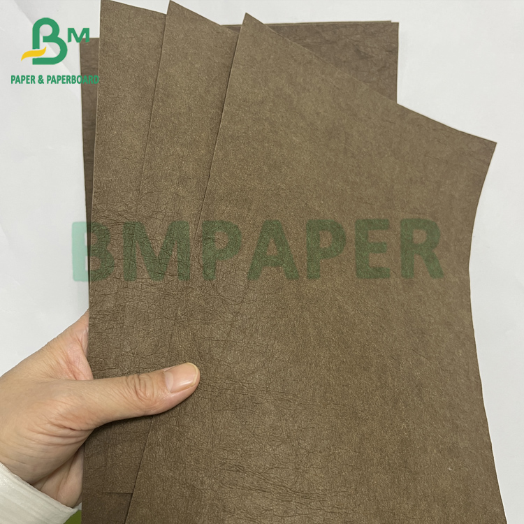 Washed 0.55mm washable kraft paper for cosmetic bags tote bag