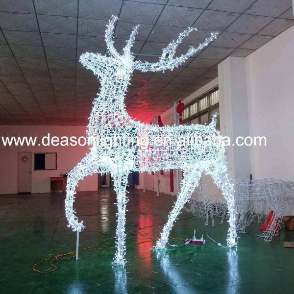Led Christmas Reindeer Outdoor Decoration For Sale Outdoor