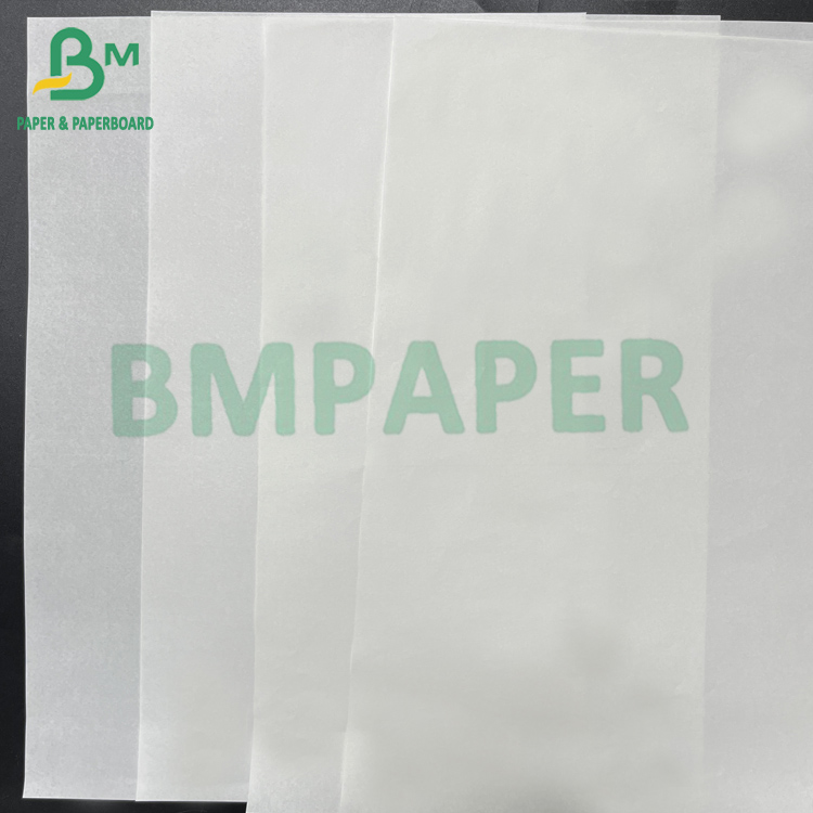 Snack bag 35gsm 50gsm Greaseproof Food Wrapping Paper Kraft Paper