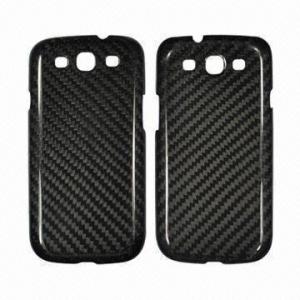 China 100% Real Carbon Fiber Case for Samsung Galaxy S3 I9300 0.8mm Thickness on sale 