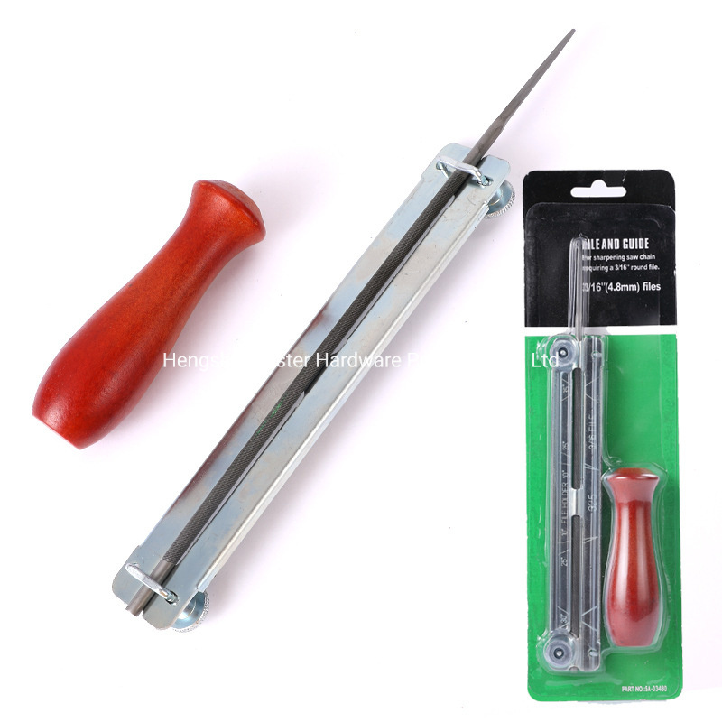 10PCS/Set Chainsaw Sharpening Filing Kit 5.2mm File Fits For3/8 PRO Chain Chainsaw Sharpener