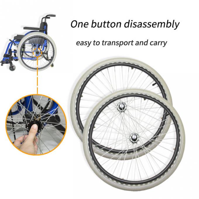 Portable ISO13485 Lightweight Children Wheelchair 1