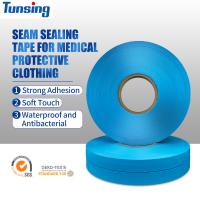 China 20mm Width Blue Waterproof EVA Heat Seam Sealing Tape For Protective Clothing on sale