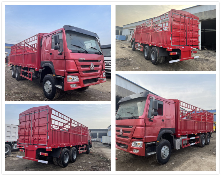 New/Used Sinotruk HOWO 10ton 20ton 30ton 6X4 Cargo Truck