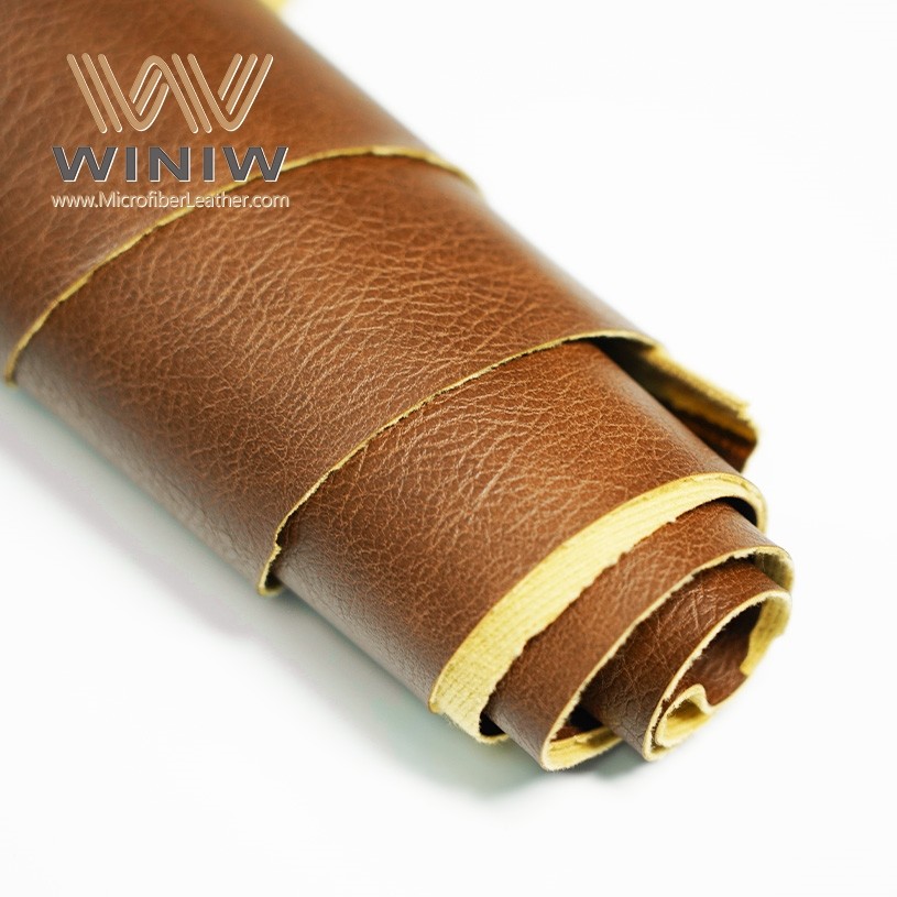 Wear-Resistant Micro Fiber Imitation Leather PU Leather Garments Material For Jackets