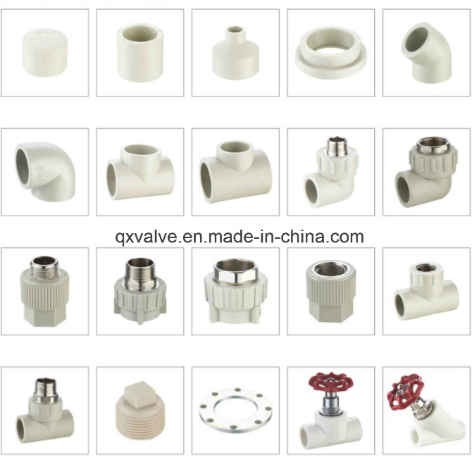 Male Female Elbow Fitting Pn25 PPR Fitting Hot Water Pipe Fitting