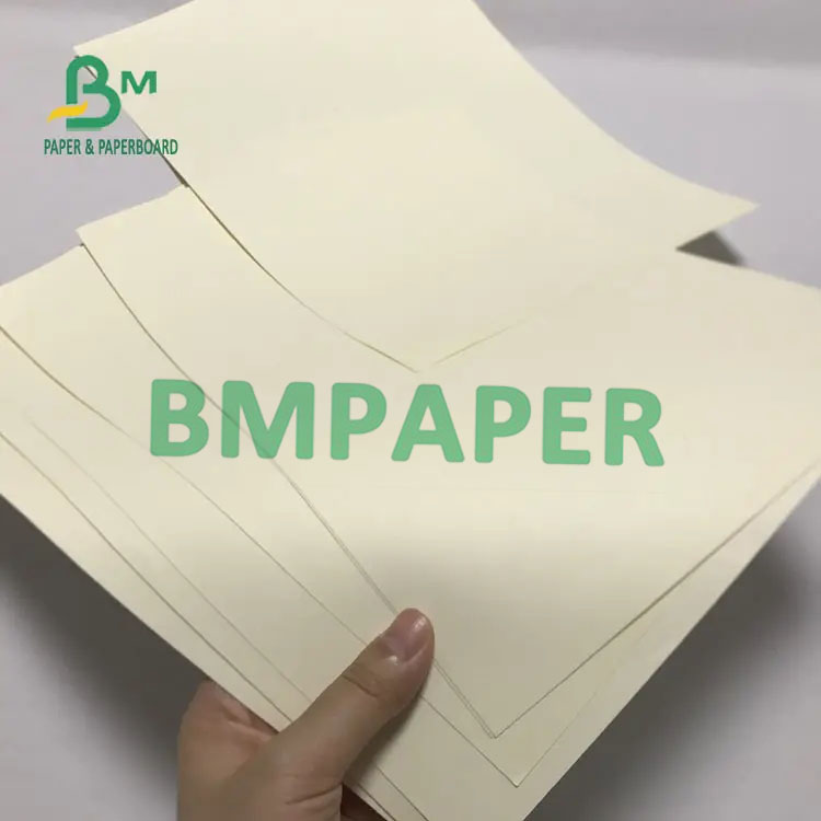 70g 80g 100g 120g Cream Woodfree Offset Paper Uncoated Book Paper