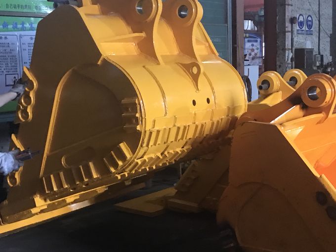 Severe Duty Excavator Rock Bucket OEM Available For Harsh Working Conditions