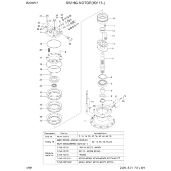 Parts 31N6-10210 Hyundai scheme