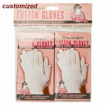 Ceremony Military Parade Cotton Uniform White Funeral Gloves
