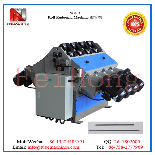 tubular heater reducing machine