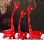 home accessories resin figurine deer sets