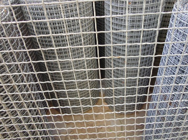 aluminum crimiped wire mesh