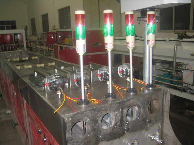 Four Tube PVC Pipe Extrusion Machine , Electrical Conduit Pipe Production Line 0