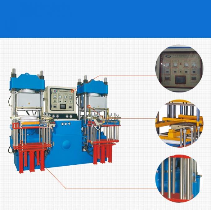 Complicated Parts Vaccum Compression Molding Machine Easy Dmolding For Sealing Parts 0