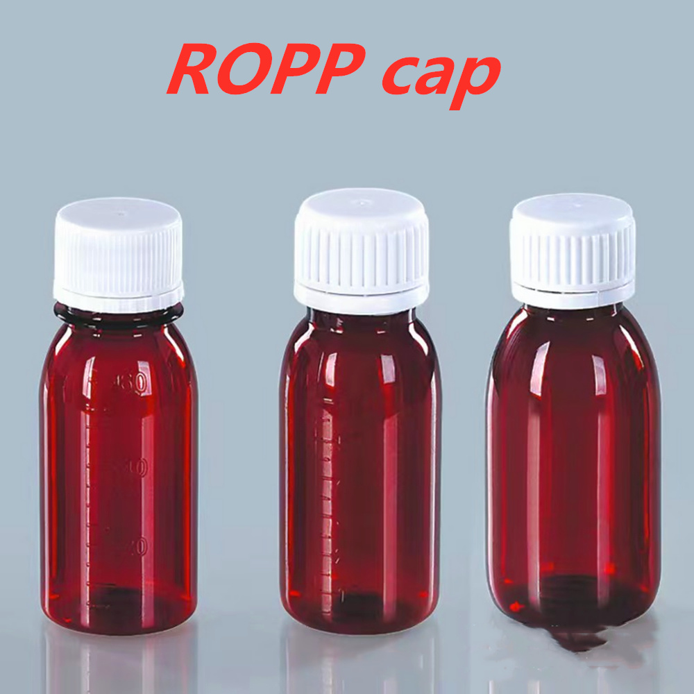 100ml 120ml 150ml Pet Empty Plastic Cough Medicine Bottle Oral Liquid Suspension Syrup Bottle