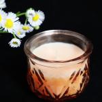 2022 Aroma Home Luxury Colorful Glass Soy Wax Scented Candle