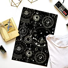Black cosmic poly mailer with t shirt and Nintendo games