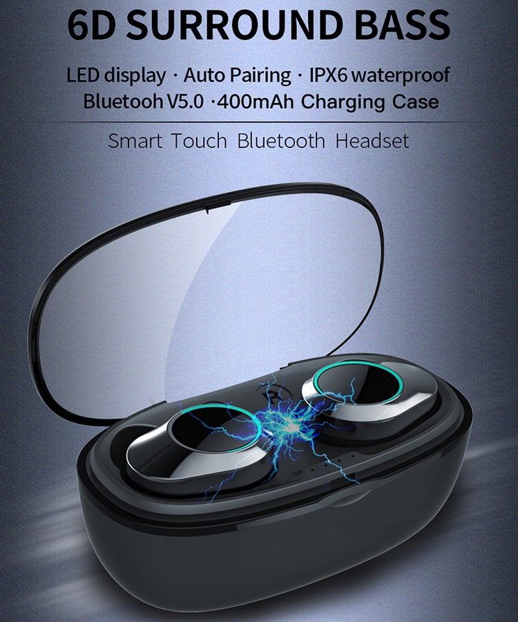 Wireless Headset Bluetooths Earphones Mini Headfrees Headphones