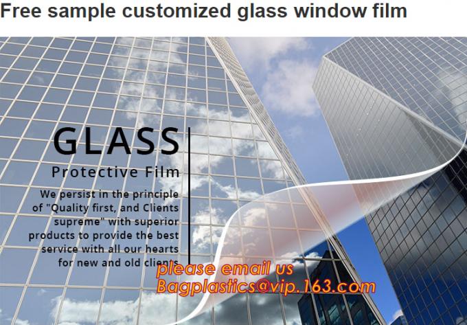 carpet protective film, PE film for window glass safety, mirror safety protective film, PE Plastic Protective Film in Ro 28