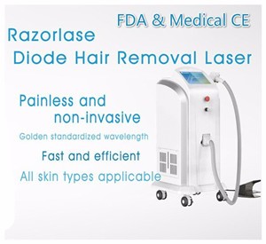 Germany Diode Medical CE All Skin Types Fast Hair Removal 808nm diode laser 10Hz