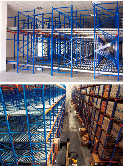 Gravity Pallet Rack warehouse storag rack