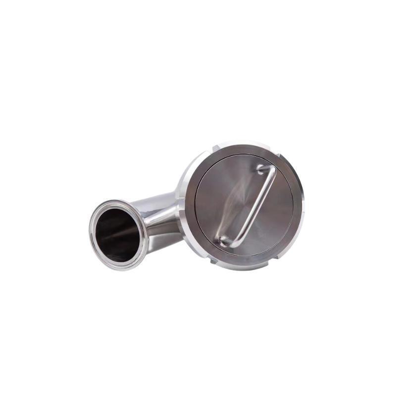 Sanitary 304/316L Stainless Steel Y-Type Filter with Clamp Connection