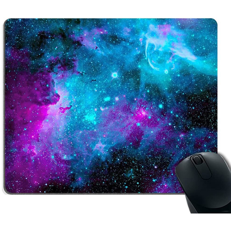 Minglu MP-018 Mouse Pad Galaxy Customized Rectangle Non-Slip Rubber Mousepad Gaming Mouse Pad