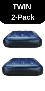 twin air mattress set camping single air bed blow up mattress portable family set air beds